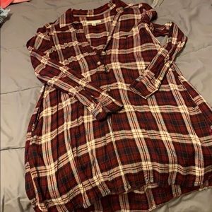 Women’s plaid dress XS
